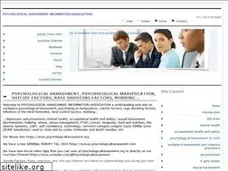 Sites similar to psychologicalharassment.com