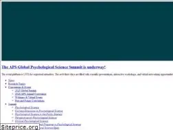 Sites similar to psychologicalscience.org