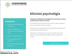 Sites similar to psychologickaambulancia.sk