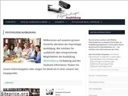 Sites similar to psychologie-ausbildung.com