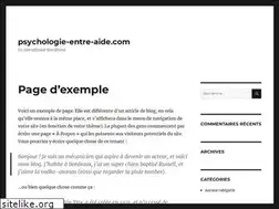 Sites similar to psychologie-entre-aide.com