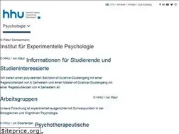 Sites similar to psychologie.hhu.de