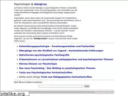 Sites similar to psychologie.stangl.eu