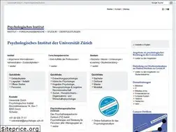 Sites similar to psychologie.uzh.ch