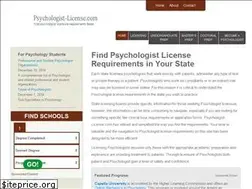 Sites similar to psychologist-license.com