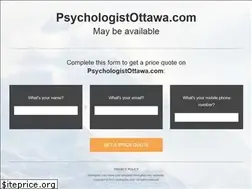 Sites similar to psychologistottawa.com