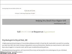 Sites similar to psychologistroyaloak.com