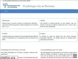 Sites similar to psychologue-aixenprovence.fr