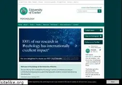 Sites similar to psychology.exeter.ac.uk