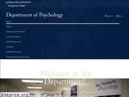 Sites similar to psychology.georgetown.edu