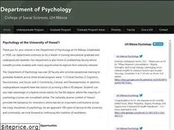 Sites similar to psychology.hawaii.edu