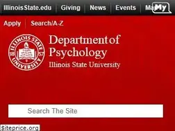 Sites similar to psychology.illinoisstate.edu