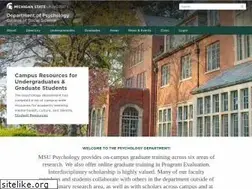 Sites similar to psychology.msu.edu