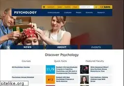 Sites similar to psychology.ucdavis.edu