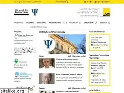 Sites similar to psychology.uni-graz.at