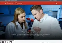 Sites similar to psychology.unlv.edu