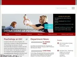 Sites similar to psychology.usc.edu