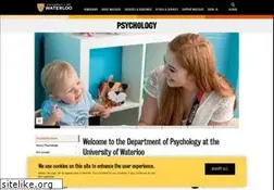 Sites similar to psychology.uwaterloo.ca
