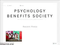 Sites similar to psychologybenefits.org