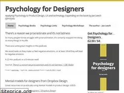 Sites similar to psychologyfordesigners.com