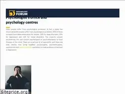 Sites similar to psychologyforum.org