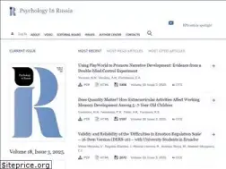 Sites similar to psychologyinrussia.com
