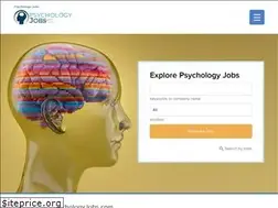Sites similar to psychologyjobs.com
