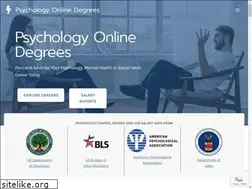 Sites similar to psychologyonlinedegrees.org