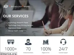 Sites similar to psychologypaper.com