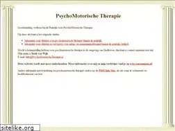 Sites similar to psychomotorischetherapie.nl