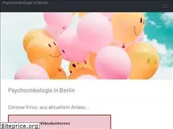 Sites similar to psychoonkologie.berlin