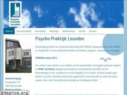 Sites similar to psychopraktijkleusden.nl