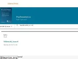 Sites similar to psychosomaticsjournal.com