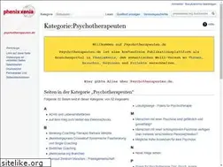 Sites similar to psychotherapeuten.de