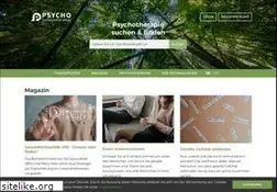Sites similar to psychotherapeutensuche.de