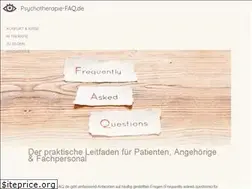 Sites similar to psychotherapie-faq.de
