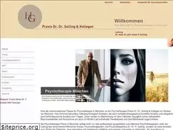 Sites similar to psychotherapie-golling.de