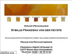 Sites similar to psychotherapie-in-bonn.de