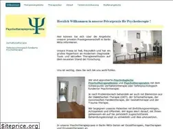Sites similar to psychotherapiepraxis-mitte.de