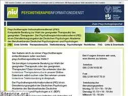 Sites similar to psychotherapiesuche.de