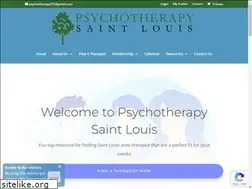 Sites similar to psychotherapysaintlouis.org