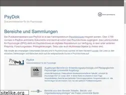 Sites similar to psydok.psycharchives.de