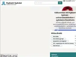 Sites similar to psykiatrisydvast.se