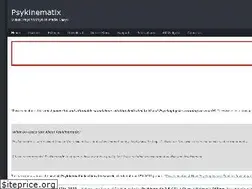 Sites similar to psykinematix.com