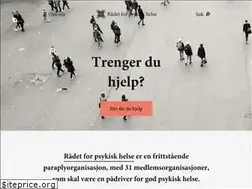 Sites similar to psykiskhelse.no