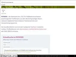 Sites similar to psyndex.de