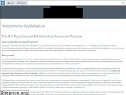 Sites similar to psyrehab.ca