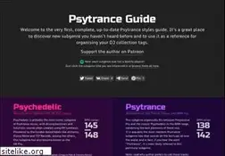 Sites similar to psytranceguide.com