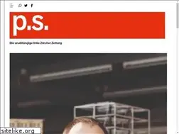 Sites similar to pszeitung.ch