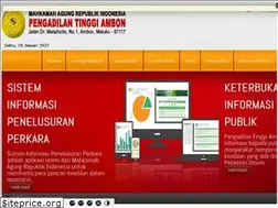 Sites similar to pt-ambon.go.id